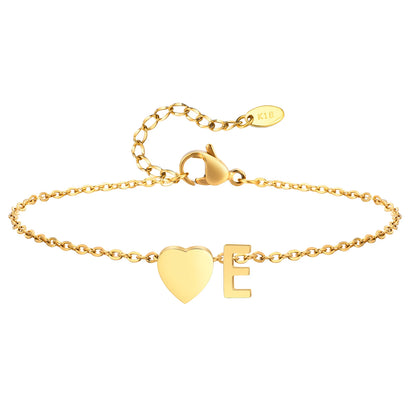 Personalized Heart Initial Anklet™